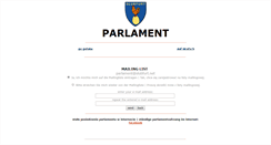 Desktop Screenshot of parlament.slubfurt.net