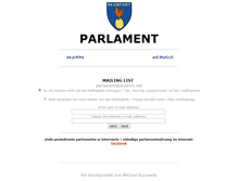 Tablet Screenshot of parlament.slubfurt.net